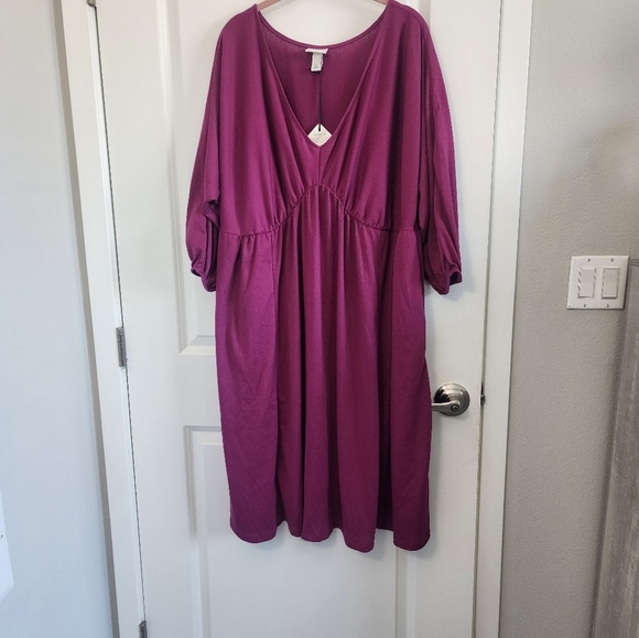 5/$25 Ava & Viv Purple Dress - Picture 2 of 5